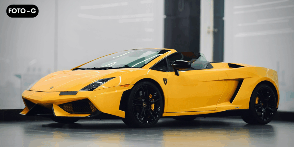 Professional car photography